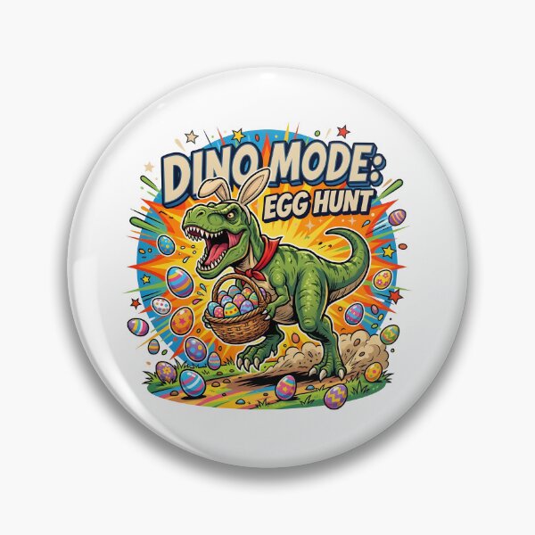 Item preview, Dino Mode: Egg Hunt – Funny T-Rex Easter Egg Hunter designed and sold by relso.