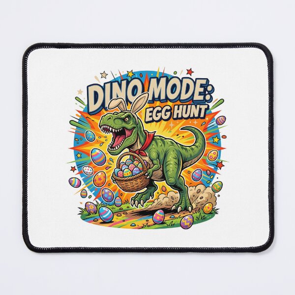 Item preview, Dino Mode: Egg Hunt – Funny T-Rex Easter Egg Hunter designed and sold by relso.
