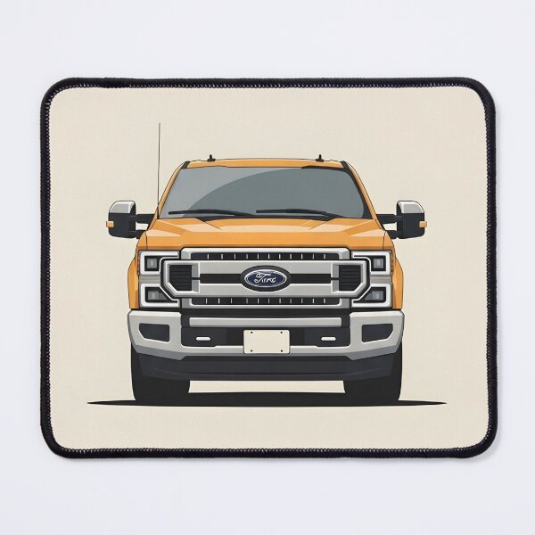 Item preview, Ford Super Duty Front View Illustration Modern Heavy Duty Pickup Truck Minimalist Poster designed and sold by Motorline44.