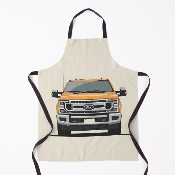 Item preview, Ford Super Duty Front View Illustration Modern Heavy Duty Pickup Truck Minimalist Poster designed and sold by Motorline44.