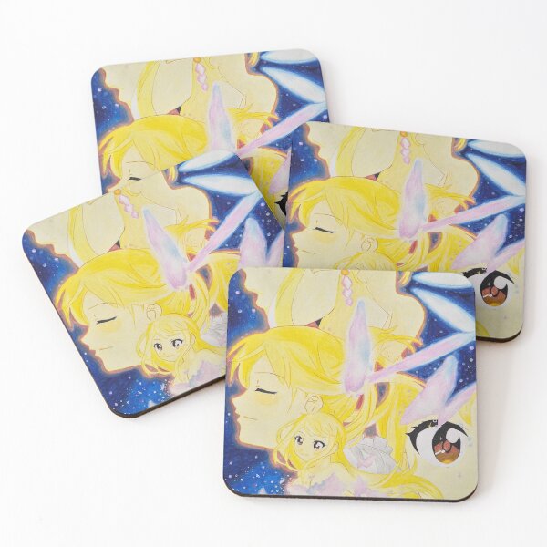 Item preview, Lucy Heartfilia Star Dress Mix Transformation Watercolor designed and sold by BillRobert.