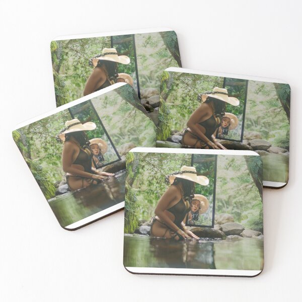 Item preview, Jungle Reflection – Tropical Fashion Portrait designed and sold by TedKentPhoto.