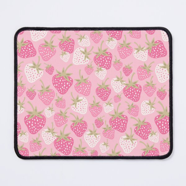 Item preview, Strawberry Fields Pink Berry Picnic Scatter designed and sold by Patternandflow.