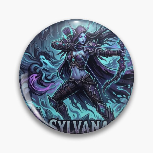 Item preview, Sylvanas Windrunner Banshee Queen - WoW AI Fanart designed and sold by InspirAI.