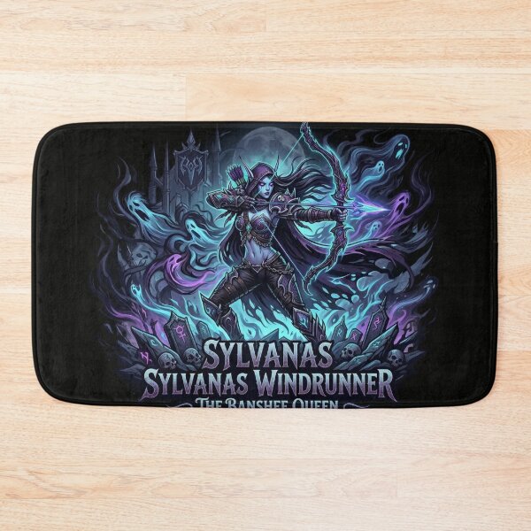 Item preview, Sylvanas Windrunner Banshee Queen - WoW AI Fanart designed and sold by InspirAI.