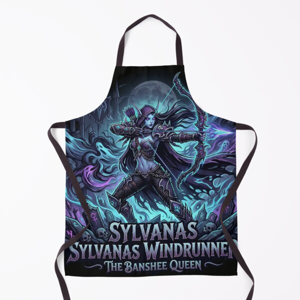 Item preview, Sylvanas Windrunner Banshee Queen - WoW AI Fanart designed and sold by InspirAI.