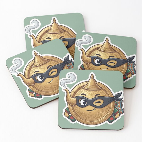 Item preview, Funny Moroccan Tagine Character Sticker - Cute Clay Pot Food Art designed and sold by zakman02.