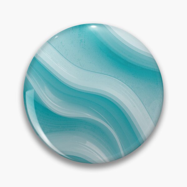 Item preview, Shades of Teal Wavy Lines Pattern Background designed and sold by burbankdesigns.