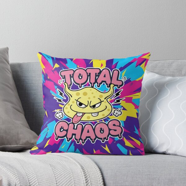 Item preview, Total Chaos Yellow Alien Graffiti Cartoon designed and sold by Taridesign.