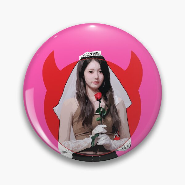 Item preview, RORA (Lee Dain) Babymonster flower pink ver. kpop designed and sold by ShiroHero.