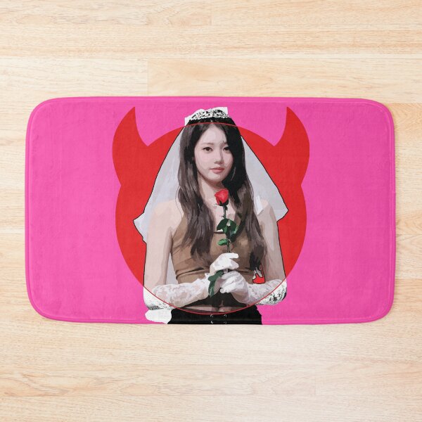 Item preview, RORA (Lee Dain) Babymonster flower pink ver. kpop designed and sold by ShiroHero.