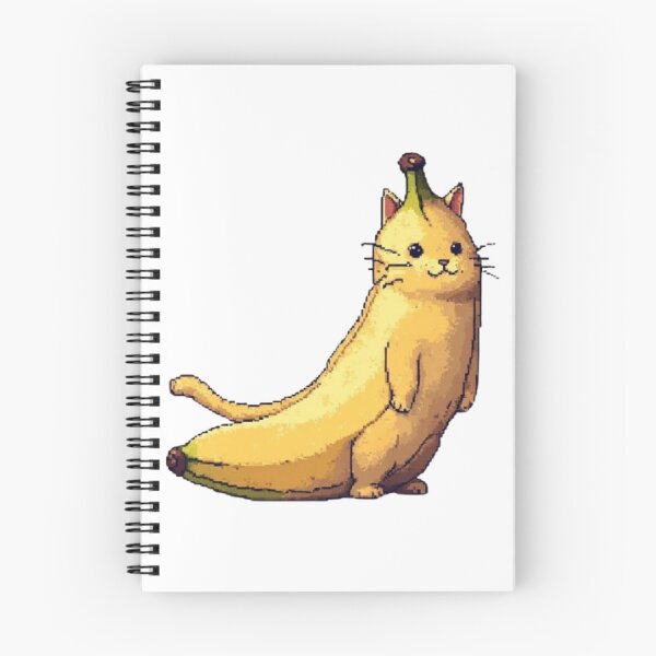 Item preview, Pixel Banana Cat  designed and sold by Mystic-Doodle.