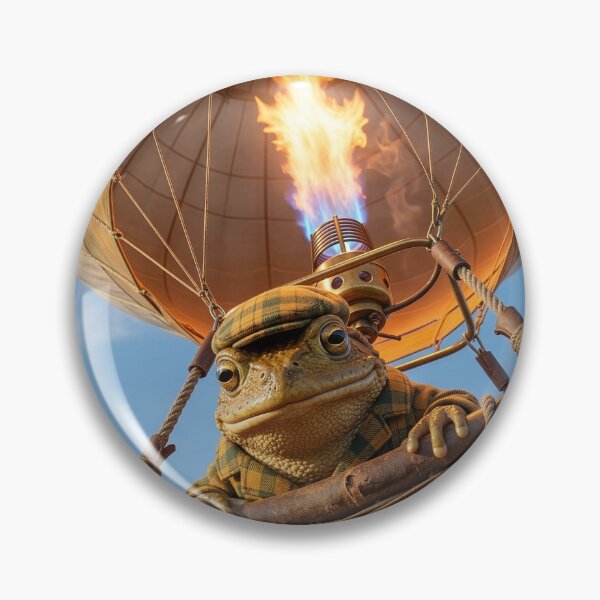 Item preview, Mr. Toad Goes Up in Hot Air Balloon designed and sold by Tridentulus.