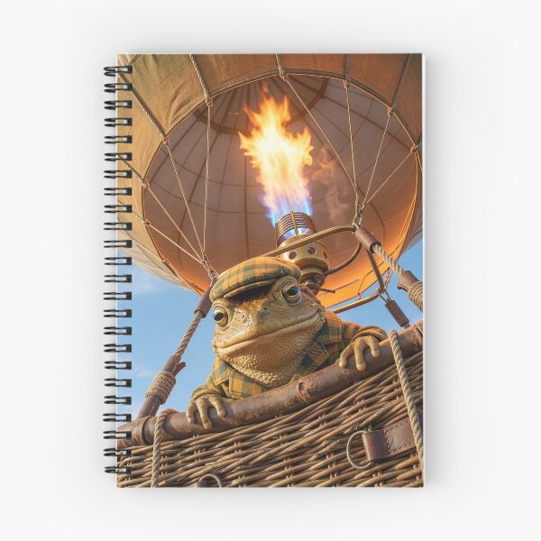Item preview, Mr. Toad Goes Up in Hot Air Balloon designed and sold by Tridentulus.