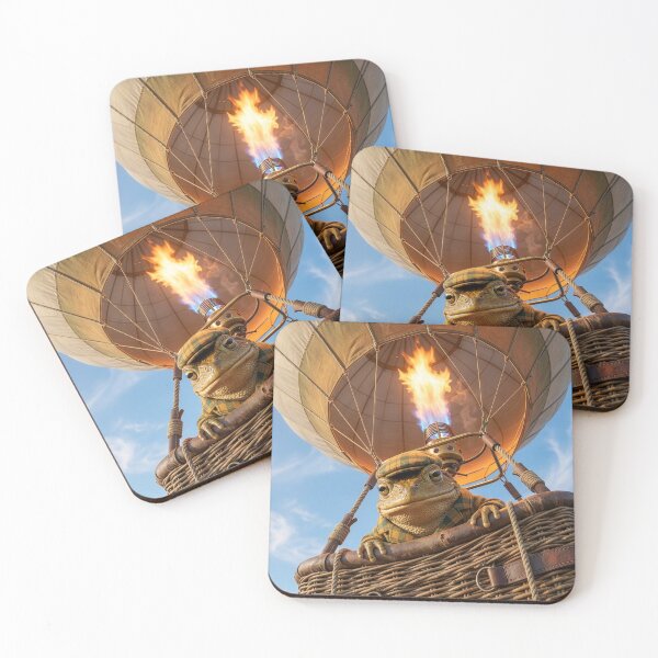 Item preview, Mr. Toad Goes Up in Hot Air Balloon designed and sold by Tridentulus.