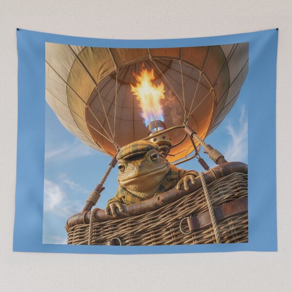Item preview, Mr. Toad Goes Up in Hot Air Balloon designed and sold by Tridentulus.