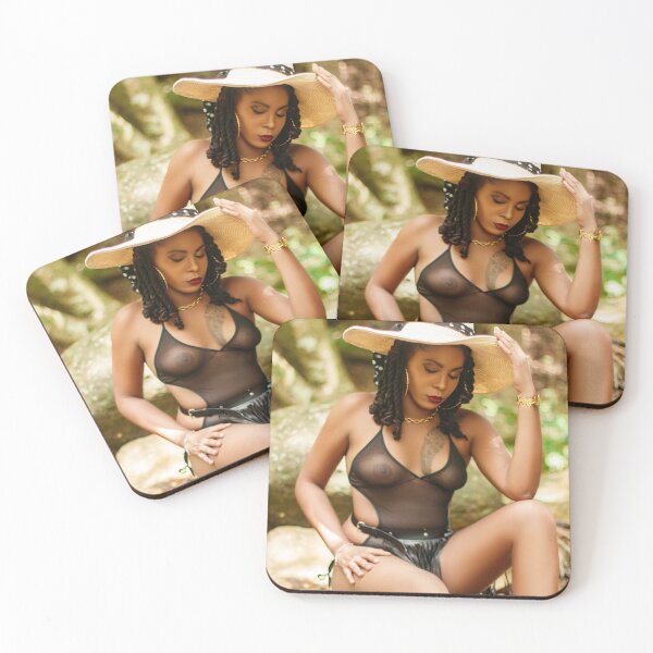Item preview, Tropical Elegance – Jungle Fashion Portrait designed and sold by TedKentPhoto.