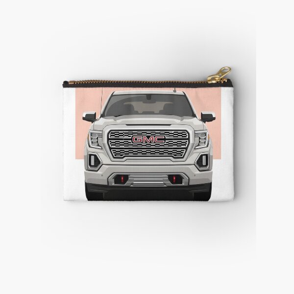 Item preview, GMC Sierra Denali Front View Illustration Luxury American Pickup Truck Minimalist Poster designed and sold by Motorline44.