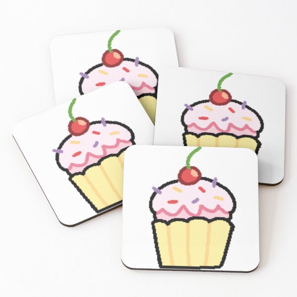 Artikelvorschau, Süßer Cupcake mit einer Kirsche entworfen und verkauft von Cute Funny Sweet Original Drawing Shop.
