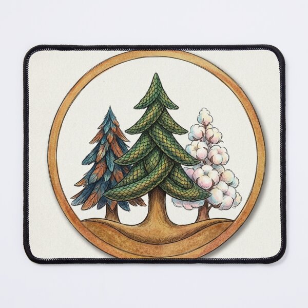 Item preview, Fantasy Pines Nature's Textures designed and sold by Ecosetereos.