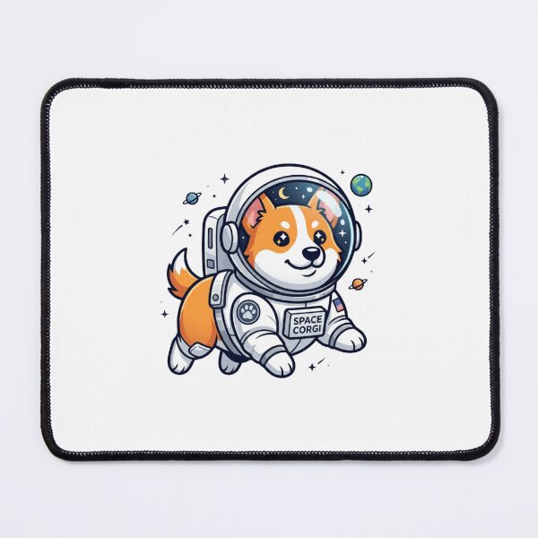 Item preview, Cute Corgi Astronaut Space Explorer - Kawaii Dog Galaxy Adventure. designed and sold by blessed by god.