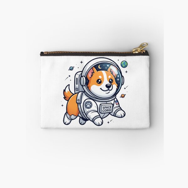 Item preview, Cute Corgi Astronaut Space Explorer - Kawaii Dog Galaxy Adventure. designed and sold by blessed by god.