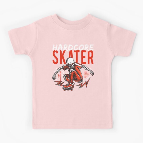 Hardcore Skating Kids T-Shirt for Sale by LeNew