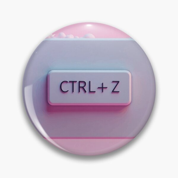 Item preview, Ctrl Z Undo Life 90s Vaporwave Computer Window designed and sold by Retro Mood Co.