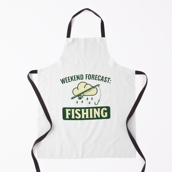 Item preview, Weekend Forecast: Fishing – Funny Vintage Fishing Design designed and sold by EastEndTownie.
