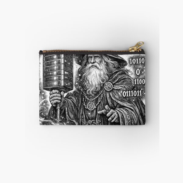 Item preview, Lord Of The Servers IT Support Wizard Fantasy Humor designed and sold by Retro Mood Co.