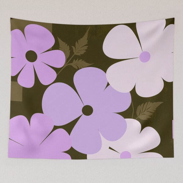 Item preview, Vibrant Art Deco Floral Pattern Illustration designed and sold by joycrysstudio.