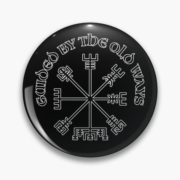Item preview, Viking Vegvisir Compass designed and sold by Moxie Ink Lady.