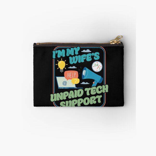 Item preview, I'm My Wife's Unpaid Tech Support - Funny Husband Comupter Humor designed and sold by PCStudio57.