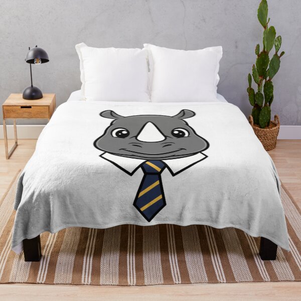 Item preview, Professional Rhino Boss Wearing Business Tie designed and sold by k3rstman1.