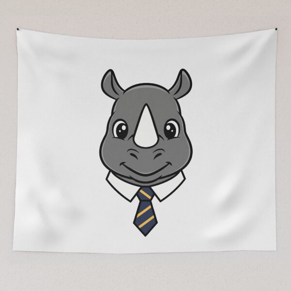 Item preview, Professional Rhino Boss Wearing Business Tie designed and sold by k3rstman1.