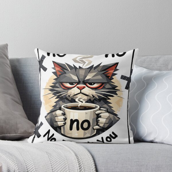 Item preview, funny cat no designed and sold by Jakab33.