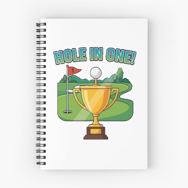 Item preview, Golf Gold Trophy - Ball Above Cup - HOLE IN ONE!l designed and sold by Giulivo Store Graphic.