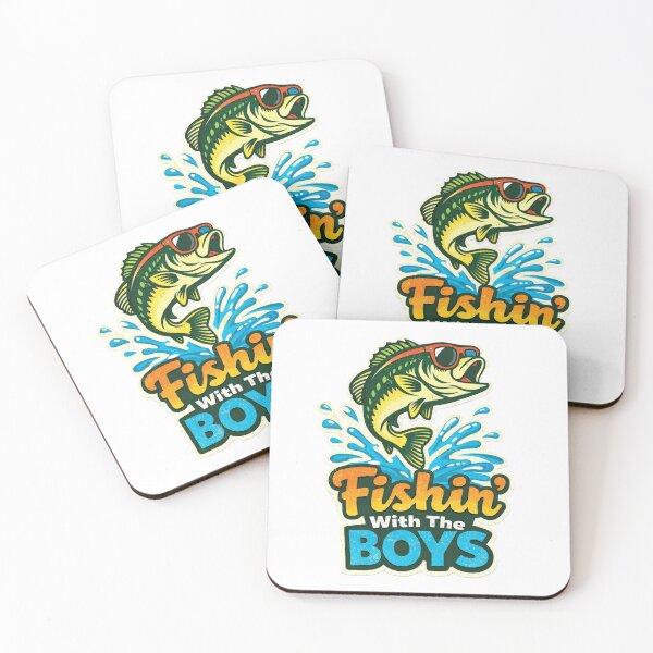 Item preview, Fishin’ With The Boys – Funny Fishing Trip Design designed and sold by EastEndTownie.