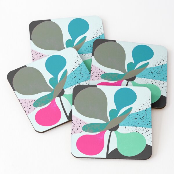 Item preview, Vibrant Art Deco Floral Bloom designed and sold by joycrysstudio.