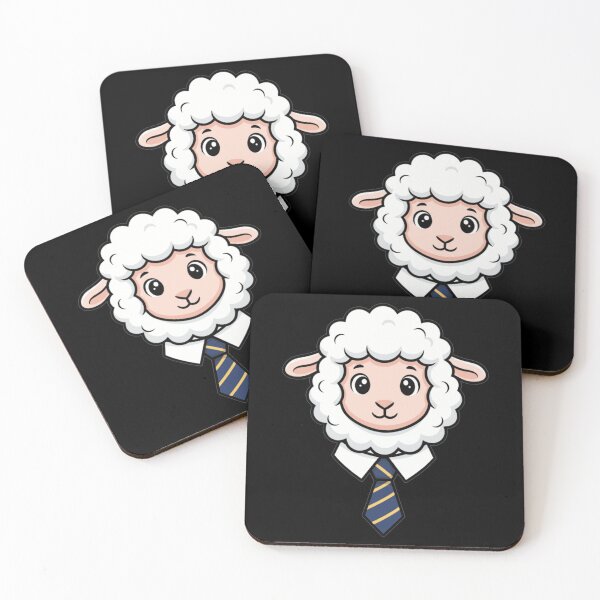 Item preview, Cute Sheep Boss in Business Attire designed and sold by k3rstman1.