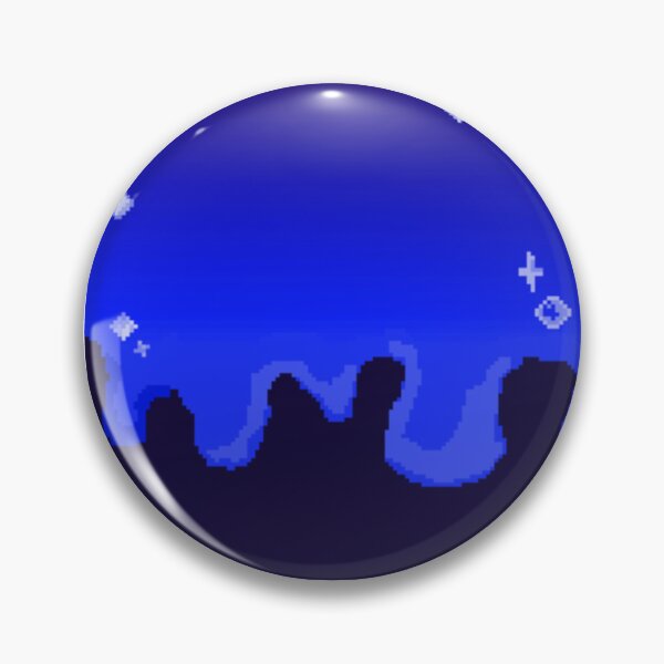 Item preview, Dark blue background print. Pixel fan art. designed and sold by YaroshMaria.