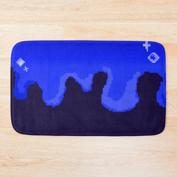 Item preview, Dark blue background print. Pixel fan art. designed and sold by YaroshMaria.
