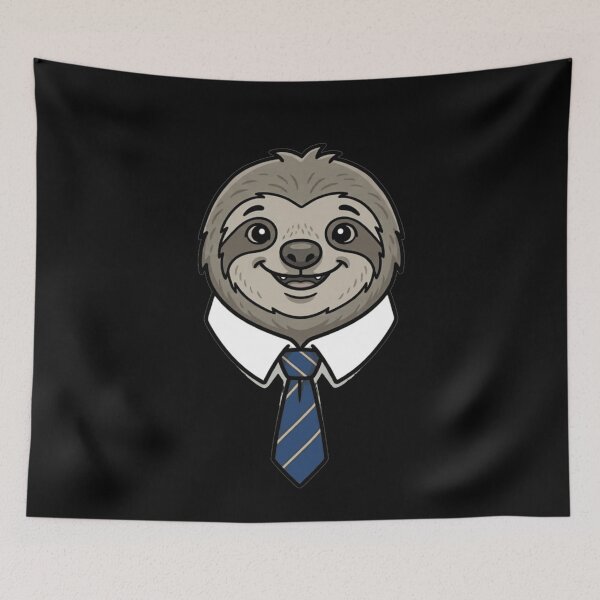 Item preview, Cute Professional Sloth Office Worker Cartoon designed and sold by k3rstman1.