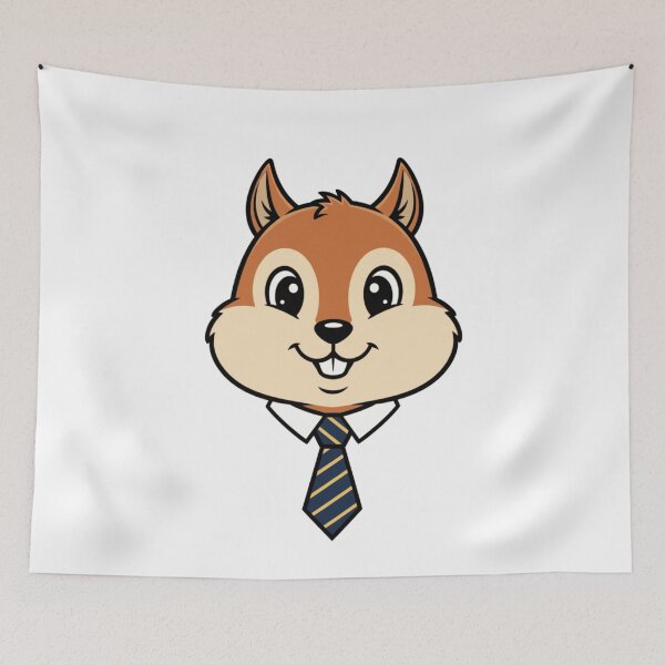 Item preview, Cute Corporate Squirrel Boss Cartoon Character designed and sold by k3rstman1.