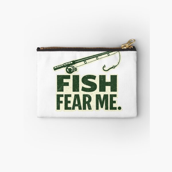 Item preview, Fish Fear Me – Funny Vintage Fishing Design designed and sold by EastEndTownie.