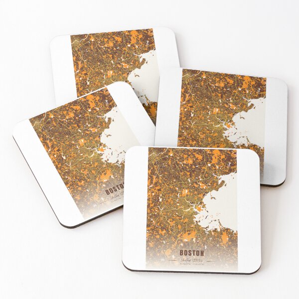 Item preview, Boston United States City Map designed and sold by sheilaonseven.
