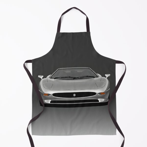 Item preview, Jaguar XJ220 Front View Illustration Iconic 90s British Supercar Minimalist Poster designed and sold by Motorline44.