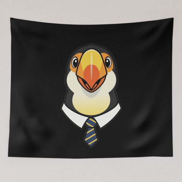 Item preview, Professional Toucan Boss Wearing Shirt and Tie designed and sold by k3rstman1.