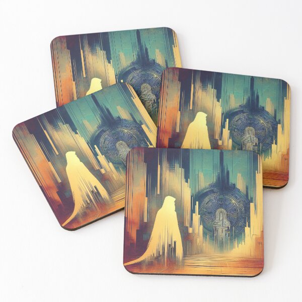 Item preview, Marin - seeker glyph glitchprint designed and sold by QiMera.