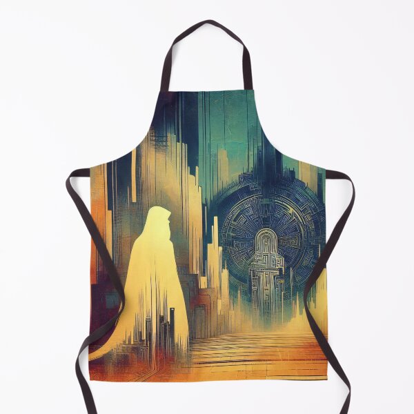 Item preview, Marin - seeker glyph glitchprint designed and sold by QiMera.